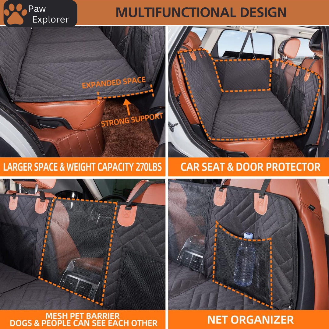 PawExplorer™ Hard Bottom Car Seat Protector